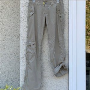 Patagonia Byway Beige Nylon Hiking Pants Size 6